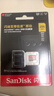 闪迪（SanDisk）256GB TF(MicroSD)内存卡 4K极速金卡A2 V30 U3行车记录仪 运动相机无人机 监控存储卡 读190MB/s 实拍图