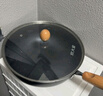 炊大皇炒锅铁锅无涂层多用大肚平底煎炒锅28cm氮化防锈不挑灶YD28CG 实拍图
