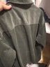 优衣库男装女装灯芯绒工装衬衫长袖衬衣休闲复古25秋冬新款480295 56 橄榄色 XL 实拍图