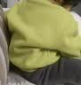 嘟嘟家宝宝加绒卫衣卡通冬装男童圆领上衣加厚秋冬女童衣服保暖 绿色 90 实拍图