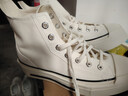 匡威（Converse）【几何CHUCK 70】官方 男女拼接感高帮厚底鞋A06435C A06436C 38 实拍图