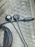【柏林之声】Type-C插口3.5mm电脑手机有线耳机音乐降噪吃鸡游戏线控麦克风半入耳式立体重低音 【千元级音质-全品牌通用】蓝色 TypeC扁口 实拍图