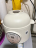 美的（Midea）电炖锅电蒸锅 煮粥婴儿辅食锅专用炖汤盅煲汤锅熬粥炖盅1L白瓷隔水炖 蒸炖一体多功能锅MD-DZE1068 实拍图