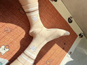 PAUL FRANK100%纯棉秋冬舒适款女士中筒袜10A抗菌防臭女青少年运动袜礼盒装 实拍图