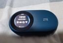 中兴（ZTE）随身wifi6免插卡/移动4G全网通/无线上网卡随行笔记本宽带网络设备3000mAh大电池 U10S Pro青青 实拍图