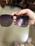 派丽蒙近视墨镜夹片女款眼镜框开车偏光太阳镜夹片超轻夏天防晒防紫外线 实拍图