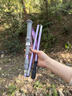 赛普登山杖折叠手杖专业户外登山杖徒步装备防滑超轻伸缩外锁男女款 女生专用紫丨五节折叠款丨真7075铝合金杖身 实拍图
