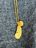 周生生 羽毛黄金吊坠爱情密语足金丘比特之羽不含项链 86820P计价 4.8克(含工费240元) 实拍图
