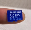 三星（SAMSUNG）512GB TF MicroSD 内存卡 4K高速蓝卡 U3A2V30 读速180MB/s 游戏机无人机运动相机存储卡 PRO Plus 实拍图