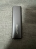 联想（Lenovo）1TB 移动硬盘固态(PSSD) ZX1 Type-c USB3.1双接口 读速560MB/s 手机直连 电脑 灰色 实拍图