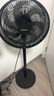 美的（Midea）【超级单品】七叶轻音立式电风扇家用柔风落地扇台式桌面小型风扇大风量节能摇头宿舍电扇 SAF30AB 实拍图