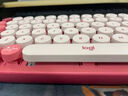罗技（Logitech）POP KEYS无线蓝牙键盘 机械键盘无线办公键盘笔记本电脑双模手机平板ipad键盘MAC小巧便携外接键盘 热力黄 实拍图