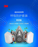 3M防毒面具 口罩防尘面具面罩 防甲醛防雾霾 防护化工喷漆农药 yzl 6200+6001七件套【620E 有机气体】 实拍图