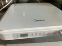 美的（Midea）家用电磁炉电陶炉电池炉2200W大功率猛火新型电磁灶一体微晶面板爆炒炒菜定时火锅炉MC-HGE22BF09 实拍图