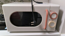 美的小滋味系列微波炉变频家用小型奶油风百搭复古转盘式一级能效低频轻音20L预制菜加热（M2H1） 实拍图