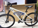 福特山地自行车成人青少年学生男女士变速单车 LM380 星耀白24速L码 实拍图