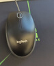 罗技（Logitech）MK120 键鼠套装 有线键鼠套装 办公键鼠套装 电脑键盘 USB即插即用 全尺寸 黑色 实拍图