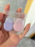 YAHLIGS干湿两用粉扑软棉花糖气垫粉扑套装粉底粉饼化妆海绵化妆粉扑气垫 拇指粉扑 2枚 PVC装颜色随机 实拍图