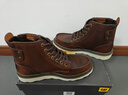 CAT卡特马丁靴工装靴男鞋经典款BRAVADO轻户外复古时尚牛皮机车靴 深棕P712950 42 实拍图