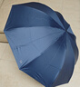 天堂伞晴雨伞加大号加固10骨男女黑胶防晒防紫外线防晒伞广告伞定制logo 藏青色-直径106cm-黑胶10骨 实拍图
