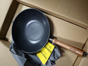 炊大皇不粘锅家用炒锅有钛无涂层0氟免开锅炒菜锅非遗钛铁锅32cm 实拍图
