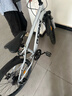 凤凰儿童自行车6-12岁自行车学生12-18岁大童山地自行车双碟刹带减震 银白色-变速辐条轮 22寸（适合身高140-155cm） 实拍图