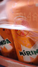 百事可乐美年达 Mirinda 大气橙味汽水碳酸饮料细长罐330ml*24听 整箱装 实拍图