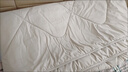 富安娜 舒暖 纤维被子冬季被芯 双人冬厚被 约6.3斤 203*229cm 白色 实拍图