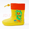 柠檬宝宝儿童雨鞋男女童防滑鞋小童宝宝防水雨靴 雨天小黄鸭新款 210 实拍图