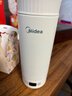 美的（Midea）电热水杯电热水壶保温烧水杯350ml迷你便携式旅行智能恒温316L不锈钢无异味MK-DB35X22 实拍图