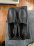奥康（Aokang）皮鞋男商务休闲鞋套脚舒适日常简约驾车休闲皮鞋黑色41码 实拍图