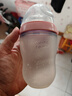 可么多么（como tomo）奶瓶婴儿奶瓶新生儿断奶仿母乳硅胶奶瓶3-6个月250ml粉 实拍图