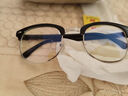 戴申理工男半框眼镜痞帅斯文败类近视眼镜男女可配度数眼睛镜框 双眼近视200度 实拍图