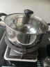 爱仕达（ASD）汤锅 304不锈钢小蒸锅 带蒸屉炖煮锅 24CM燃气电磁炉通用奶锅B1-Z 实拍图