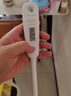 得力(deli)直插探针式温度计 厨房食品温度计油温计婴儿奶温计水温计电子温度计 白色8897 实拍图