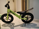 贝趣儿童平衡车1-3-6-12岁宝宝滑步车无脚踏小孩自行车男孩两轮滑行车 【升级充气轮】 12寸 亮绿 ＋骑行大礼包 2-5岁幼儿女孩圣诞节新年礼物 实拍图