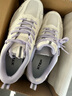 特步女鞋运动休闲老爹鞋秋冬2025新款革网防滑耐磨简约鞋子女 实拍图