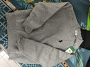 左西男童毛衣纯色儿童加厚秋装2025新款男孩大童秋冬线衣 灰色 140 实拍图
