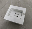 公牛（BULL）开关插座 嵌入式插座可调节空调冰箱隐藏插座GTBZ223白色五孔10A 实拍图