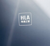 海澜之家（HLA）围巾含羊毛男士围脖脖套生日礼物男生送男朋友送爸爸 黑灰色 均码 实拍图