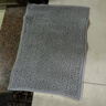 京东京造雪尼尔浴室地垫 防滑垫卫生间门口厕所吸水脚垫 灰色40x60cm 实拍图