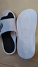 回力运动拖鞋男浴室内户外不易滑厚底凉拖鞋HL39391白黑色41-42码 实拍图