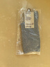 无印良品（MUJI）男女通用 合脚直角 袜口无橡筋袜 袜子 灰色 均码 23-25cm 实拍图