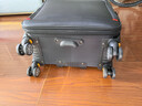 竹貂行李箱耐磨牛津布28英寸大容量男拉杆箱女万向轮旅行箱密码箱皮箱 黑色-可拆卸万向轮 28英寸 【大尺寸，长期出行选择】 实拍图