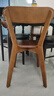 树浩实木椅子靠背餐椅家用餐桌椅餐厅吃饭凳子休闲椅原木路易斯书桌椅 实拍图