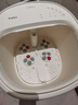 蓓慈(beici)泡脚桶全自动按摩足浴盆洗脚盆电动恒温加热深桶智能送长辈实用妈妈生日礼物 M1【银离子抑菌+可拆卸按摩盘】 实拍图