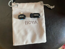 BOYA博雅mini无线领夹麦克风手机直播收音麦克风 户外短视频收音器AI降噪一拖一迷你话筒 Lightning版 实拍图