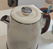 美的（Midea）艺术家电热水壶  烧水壶自动断电保温一体  1.6L大容量电热水壶 316L不锈钢恒温壶 精准控温 63-Q 实拍图