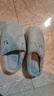 京东京造【厚底防滑】棉拖鞋男秋冬拖鞋室内居家毛拖保暖半包深灰色44-45 实拍图