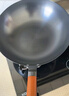 美的（Midea）铁锅炒锅 无涂层精铁炒菜锅煎锅家用燃气灶电磁炉通用礼品 实拍图